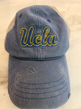 Retrofit Kids Light Blue UCLA Embroidered Cap with Yellow Accent